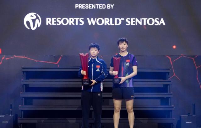 开云体育入口-孙颖莎4比2王曼昱 夺WTT新加坡大满贯赛女单冠军